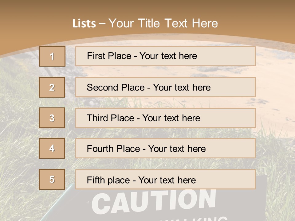 Elderly Sharing Assist PowerPoint Template