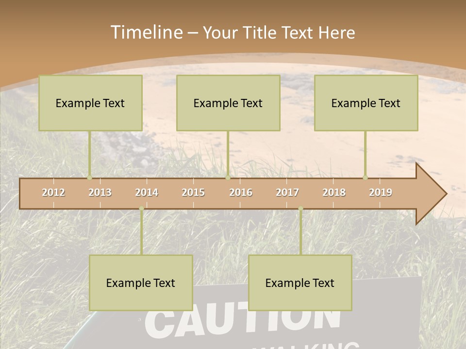 Elderly Sharing Assist PowerPoint Template