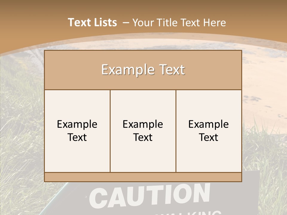 Elderly Sharing Assist PowerPoint Template