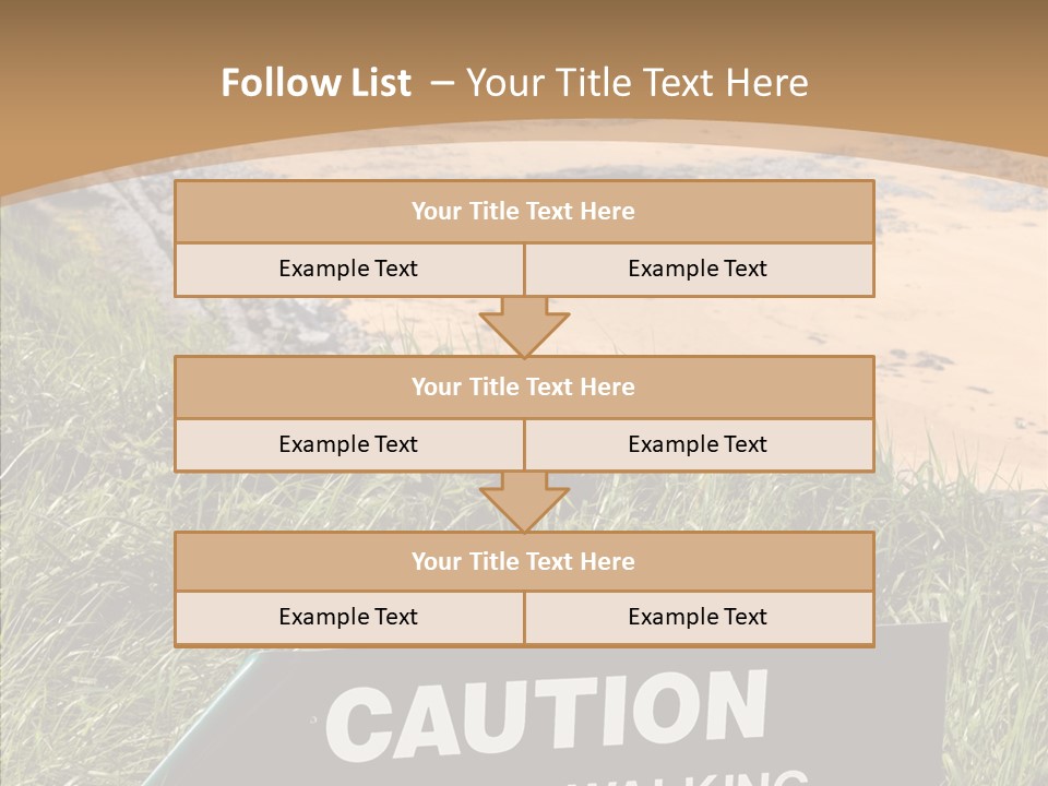 Elderly Sharing Assist PowerPoint Template