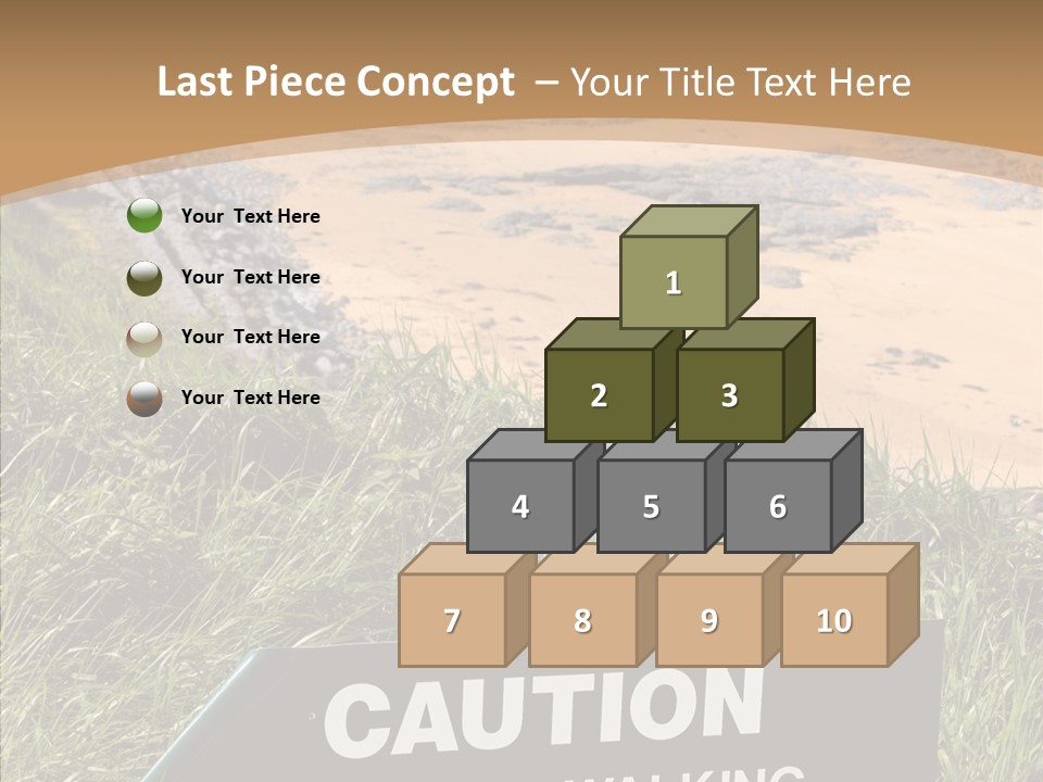 Elderly Sharing Assist PowerPoint Template