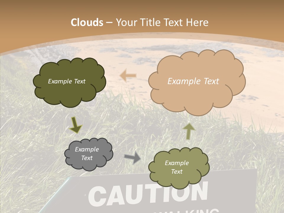 Elderly Sharing Assist PowerPoint Template