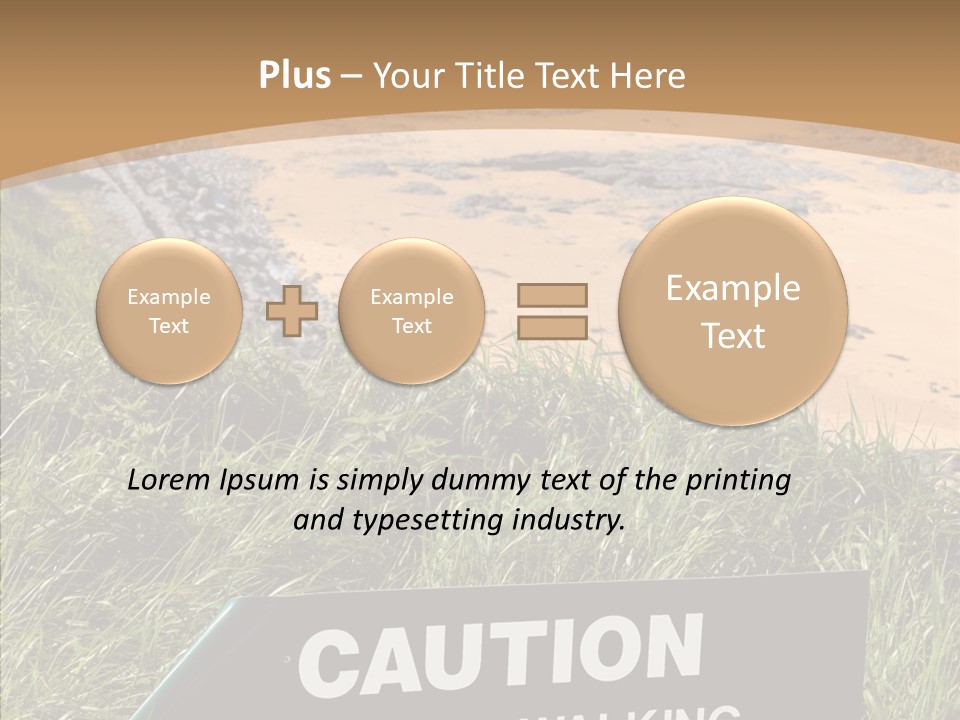 Elderly Sharing Assist PowerPoint Template