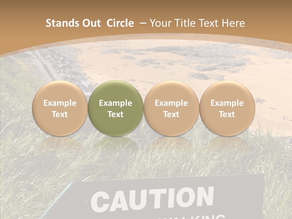 Elderly Sharing Assist PowerPoint Template