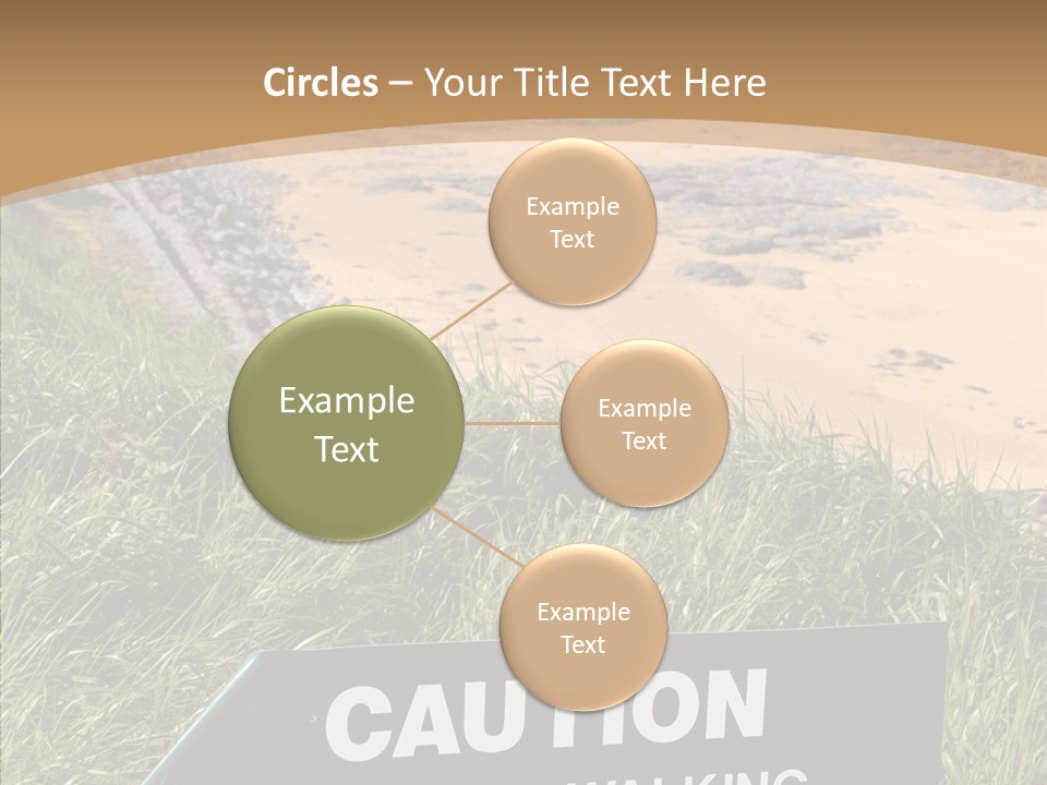 Elderly Sharing Assist PowerPoint Template