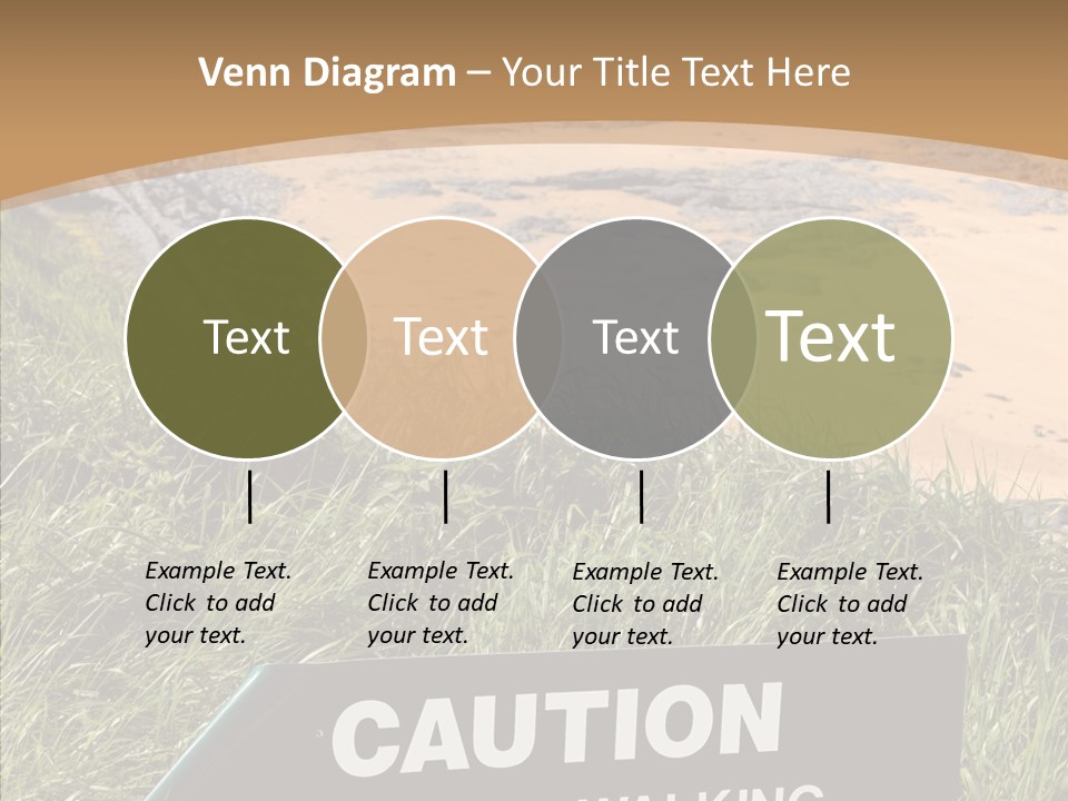 Elderly Sharing Assist PowerPoint Template