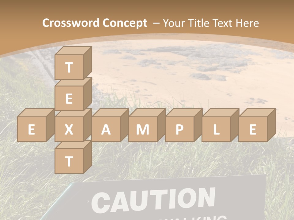 Elderly Sharing Assist PowerPoint Template