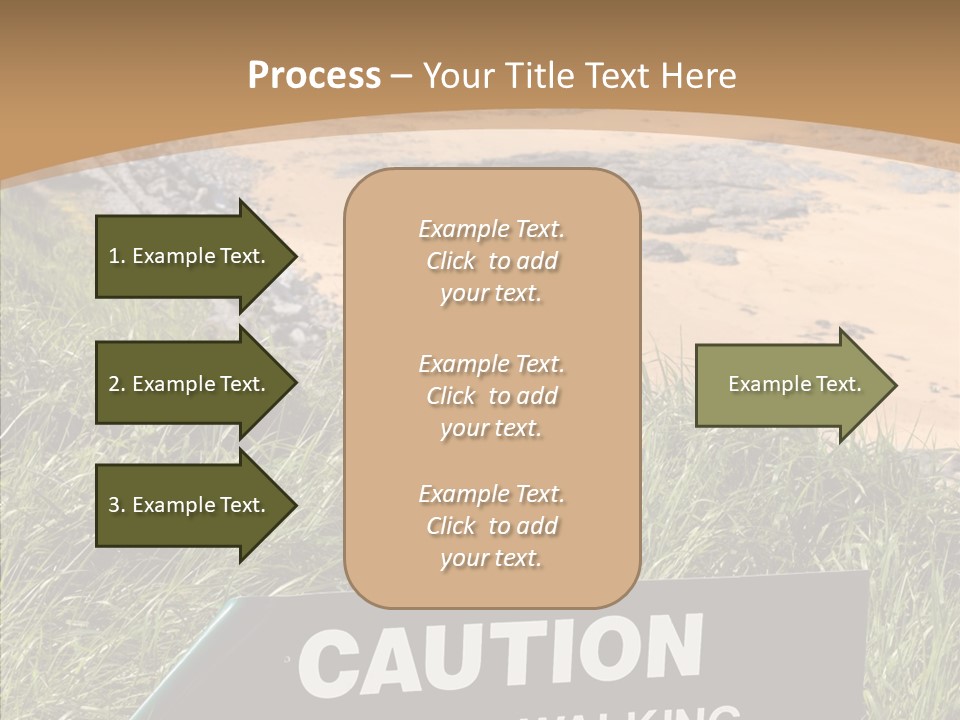 Elderly Sharing Assist PowerPoint Template