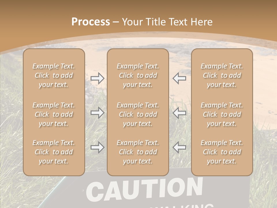 Elderly Sharing Assist PowerPoint Template