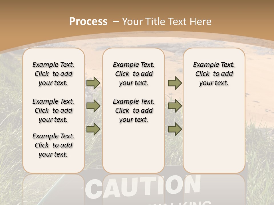 Elderly Sharing Assist PowerPoint Template
