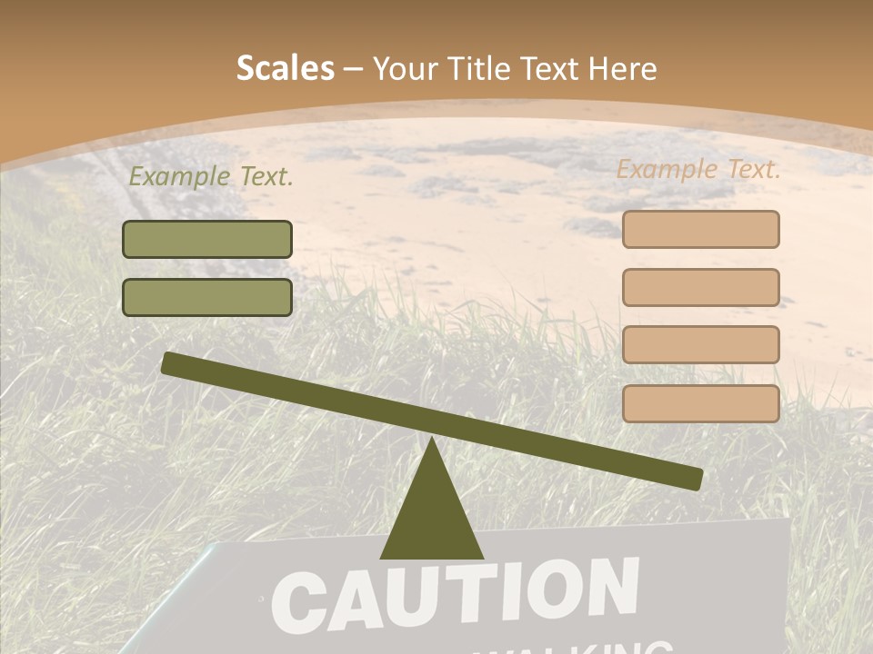 Elderly Sharing Assist PowerPoint Template