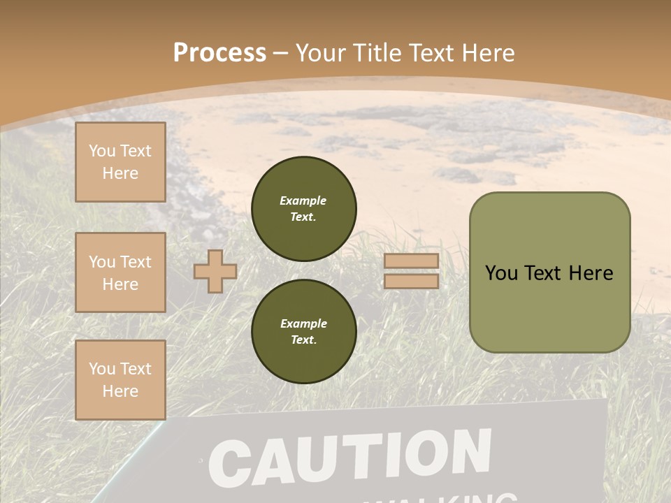 Elderly Sharing Assist PowerPoint Template
