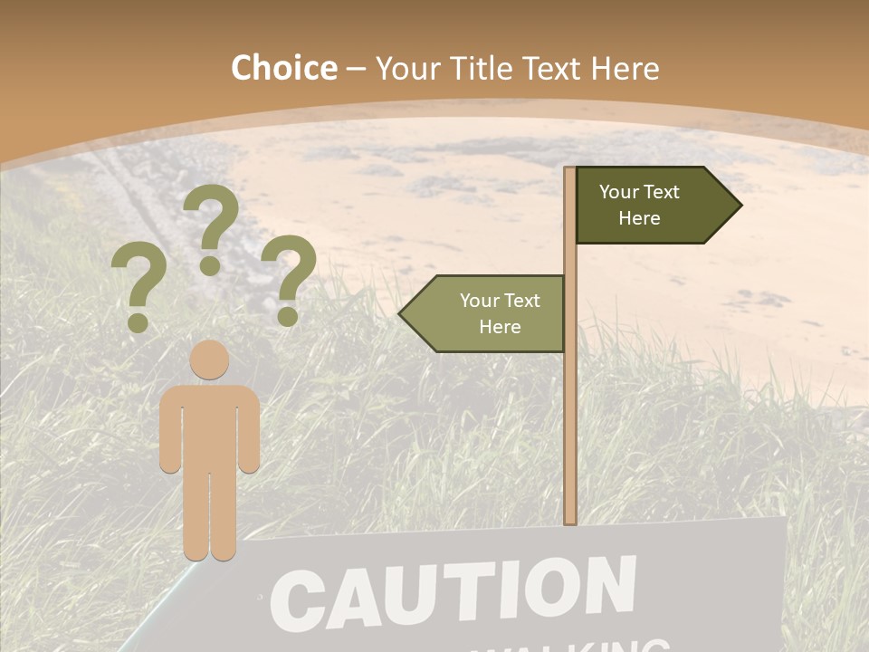 Elderly Sharing Assist PowerPoint Template