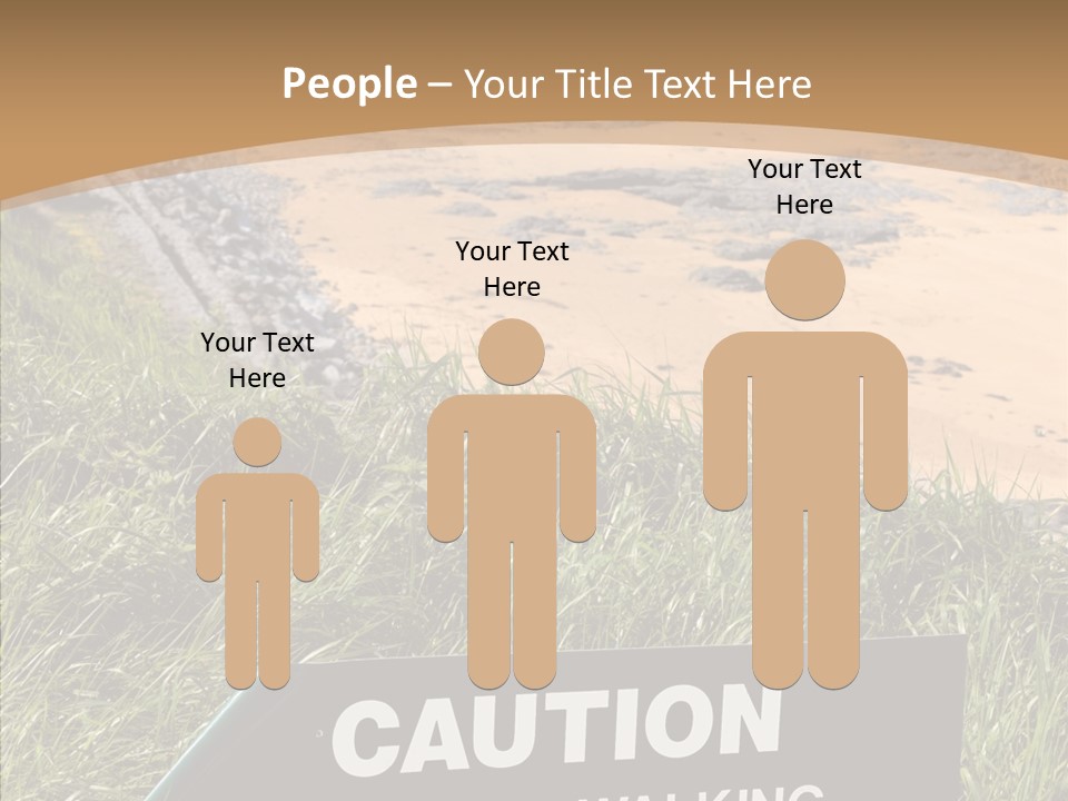 Elderly Sharing Assist PowerPoint Template