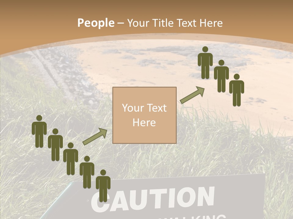 Elderly Sharing Assist PowerPoint Template