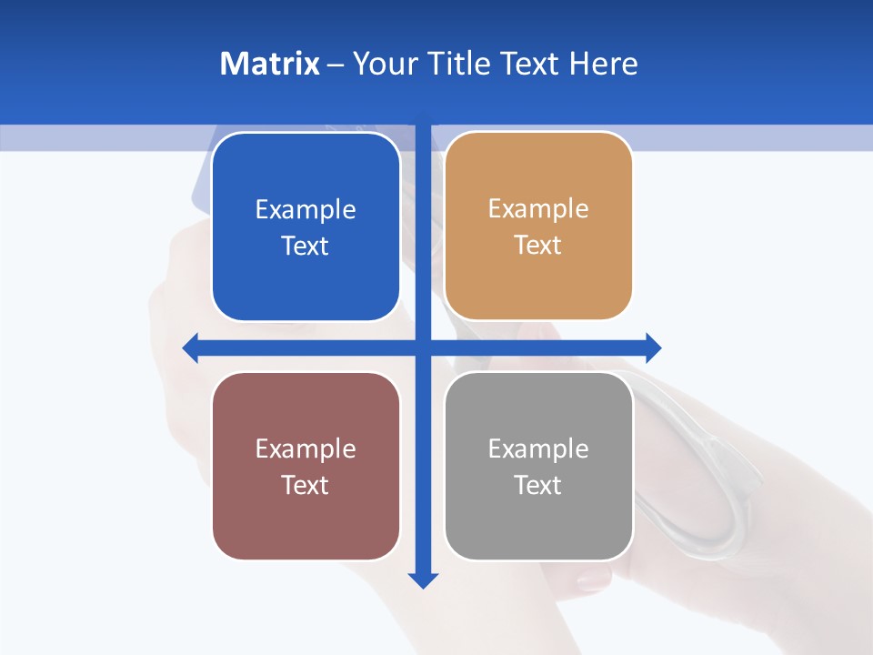 Togetherness Young Senior PowerPoint Template