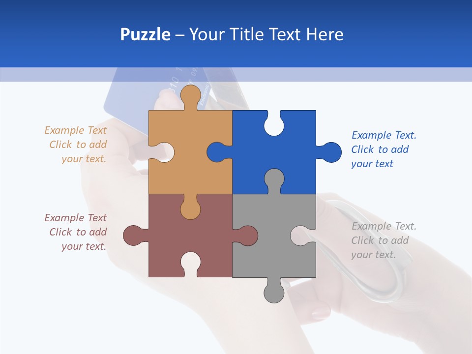 Togetherness Young Senior PowerPoint Template