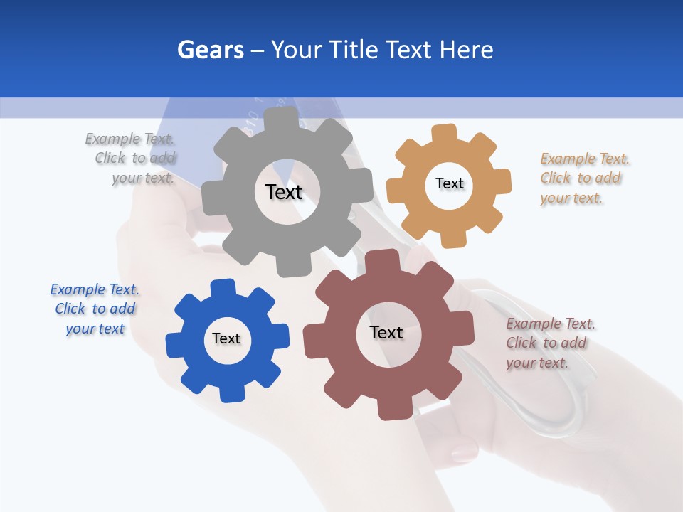 Togetherness Young Senior PowerPoint Template