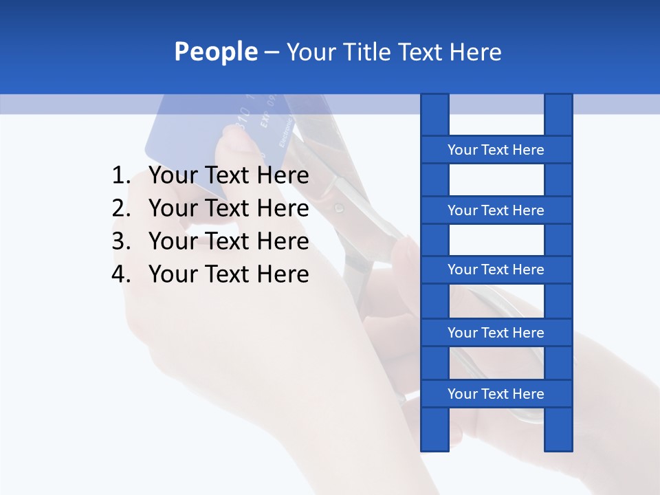 Togetherness Young Senior PowerPoint Template