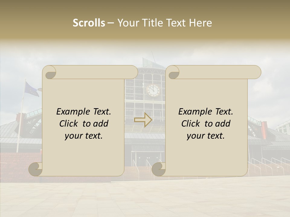 Hand Senior Close Up PowerPoint Template