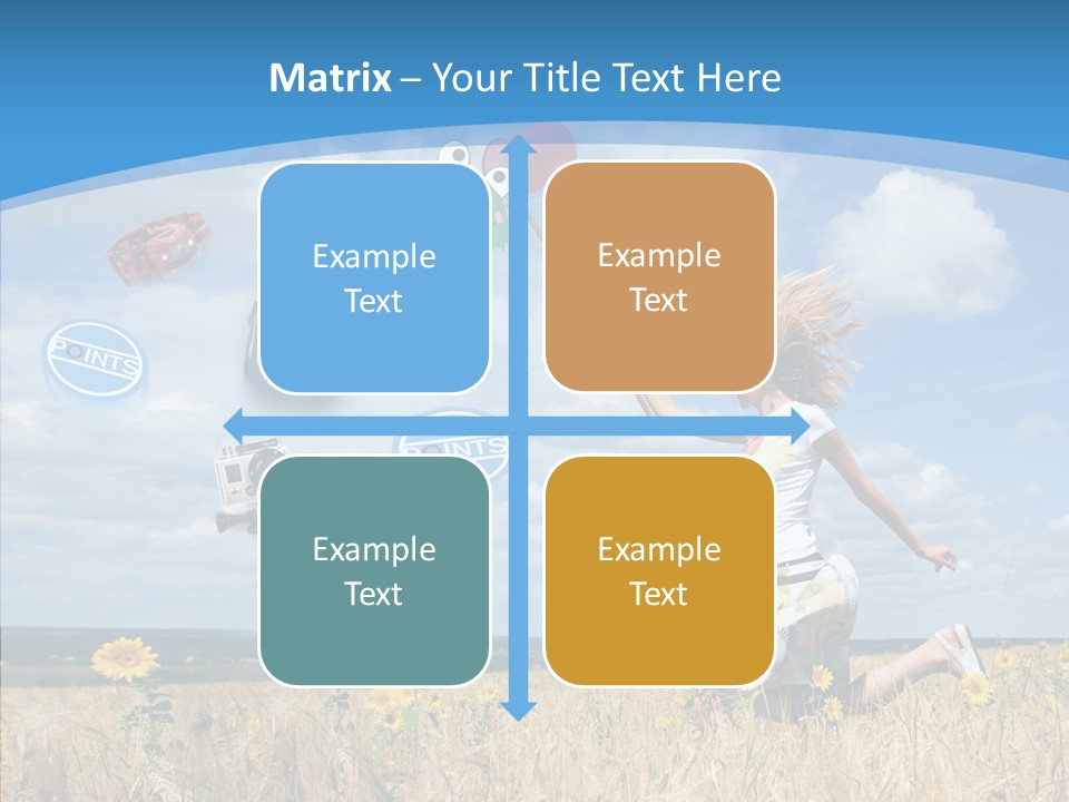 Senior  Caregiver Women PowerPoint Template