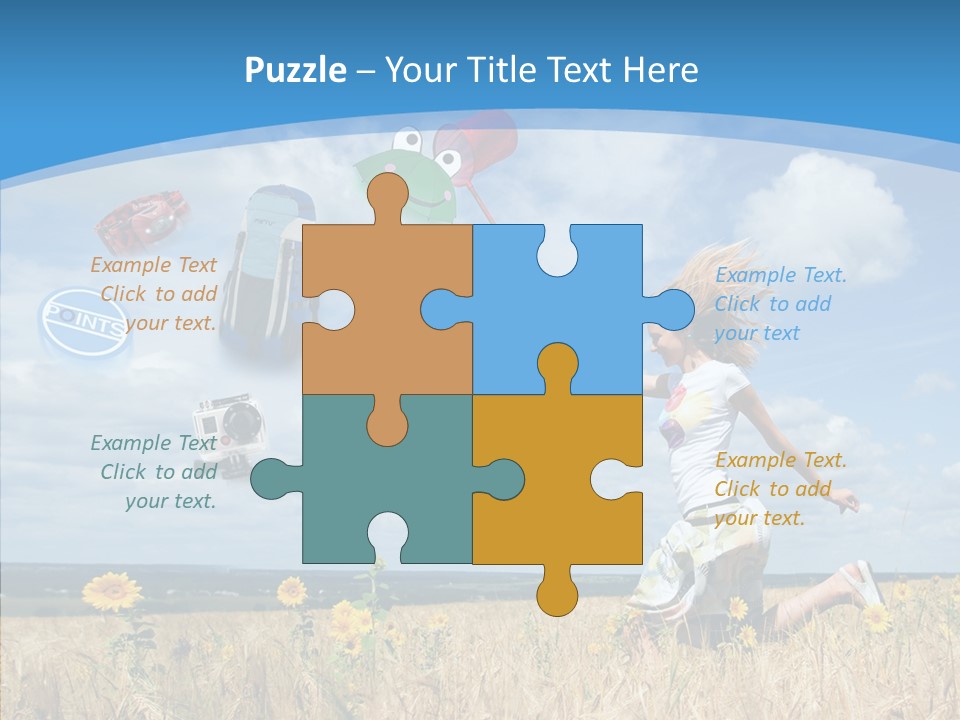 Senior  Caregiver Women PowerPoint Template