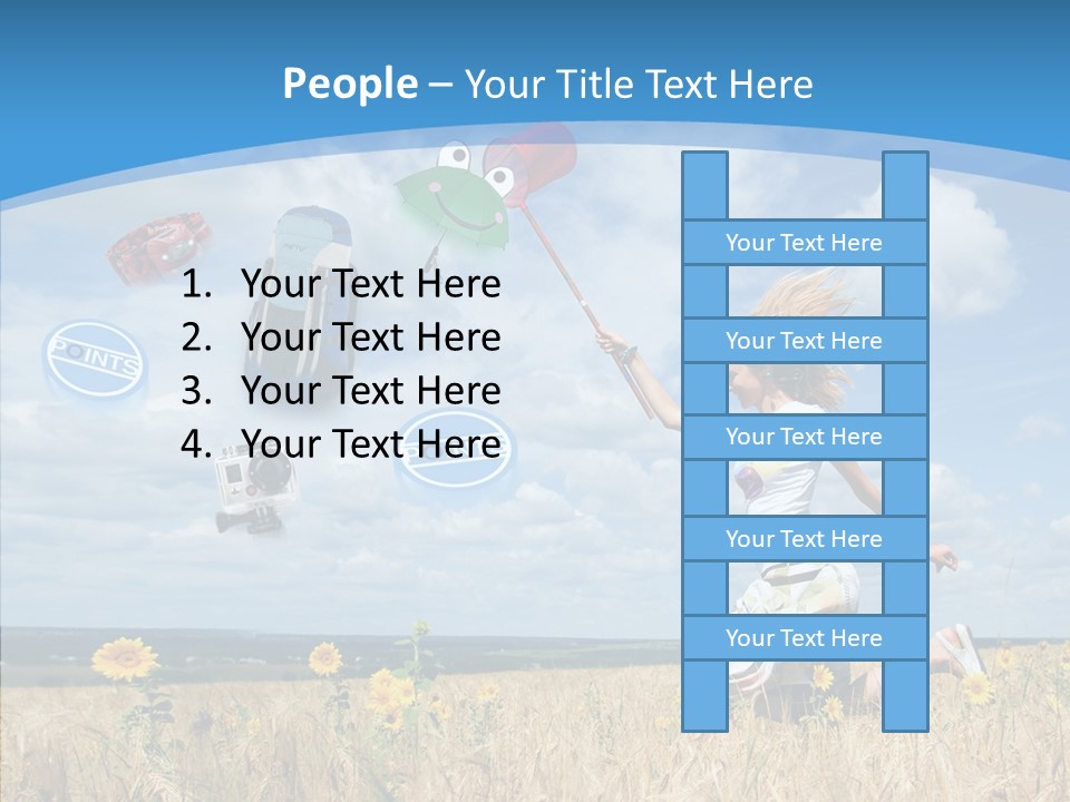Senior  Caregiver Women PowerPoint Template