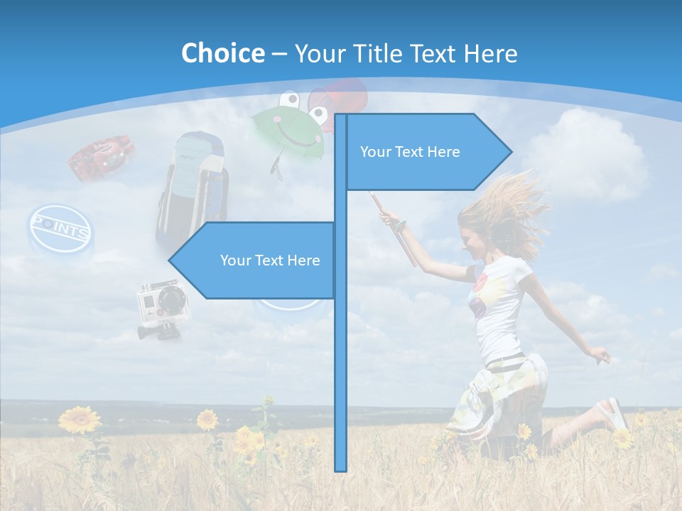 Senior  Caregiver Women PowerPoint Template