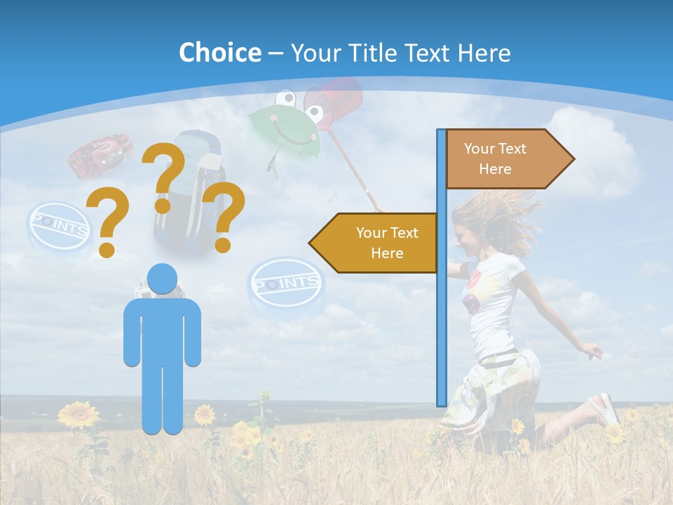 Senior  Caregiver Women PowerPoint Template