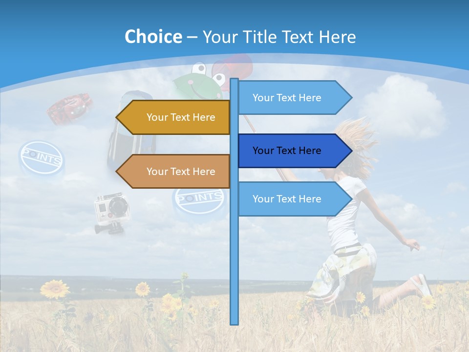 Senior  Caregiver Women PowerPoint Template