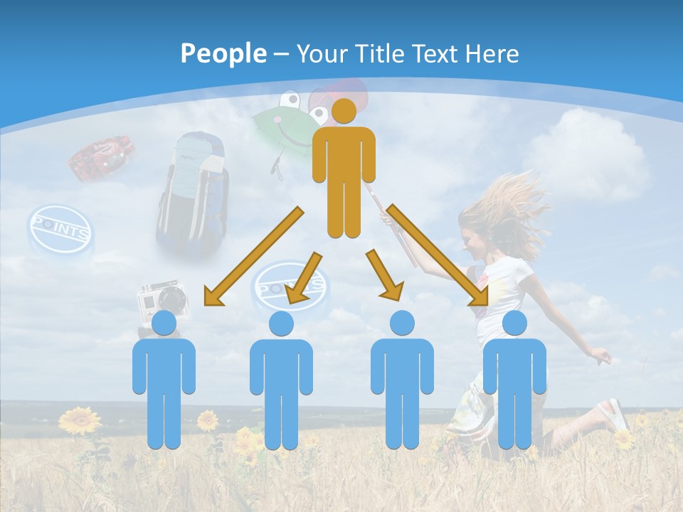 Senior  Caregiver Women PowerPoint Template