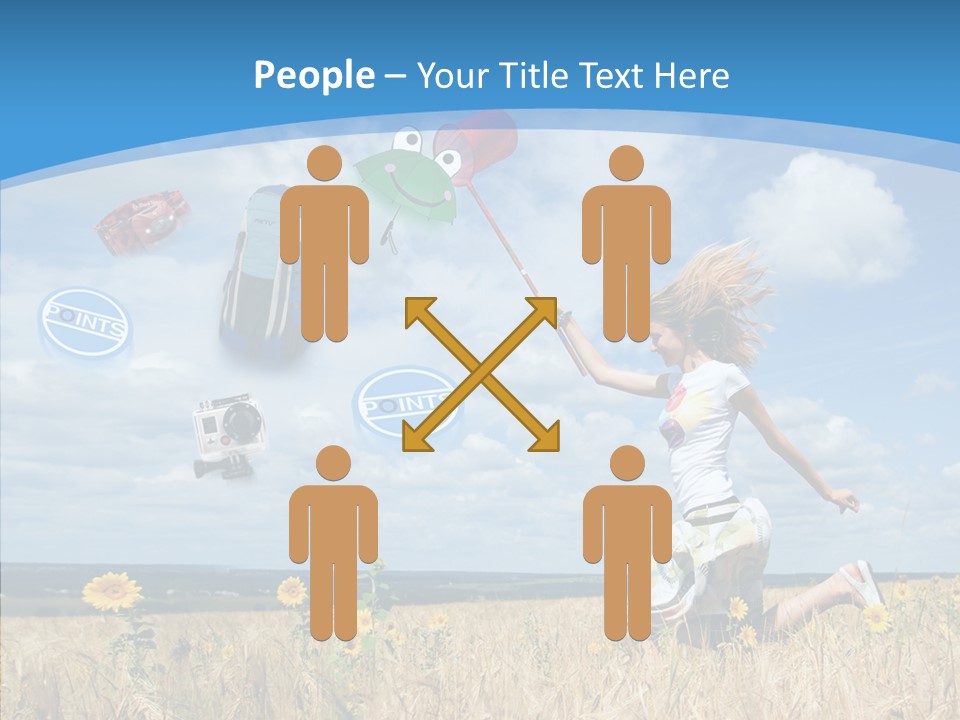 Senior  Caregiver Women PowerPoint Template