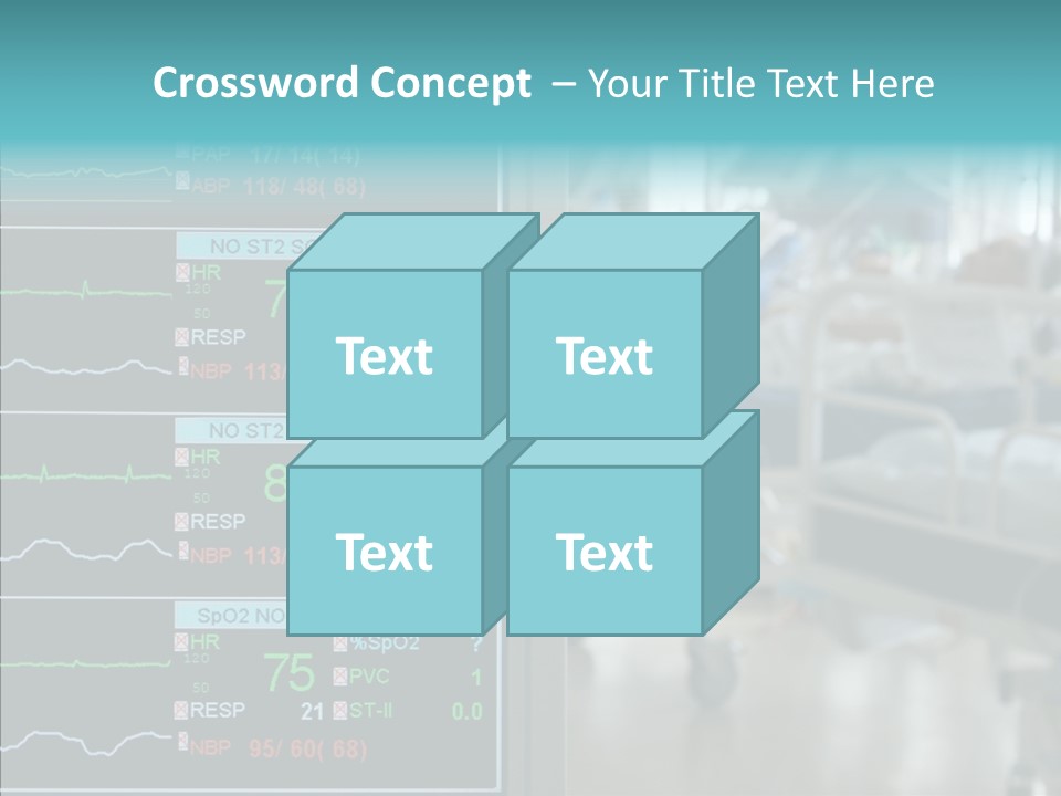 Young White Background Women PowerPoint Template