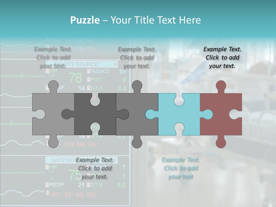 Young White Background Women PowerPoint Template