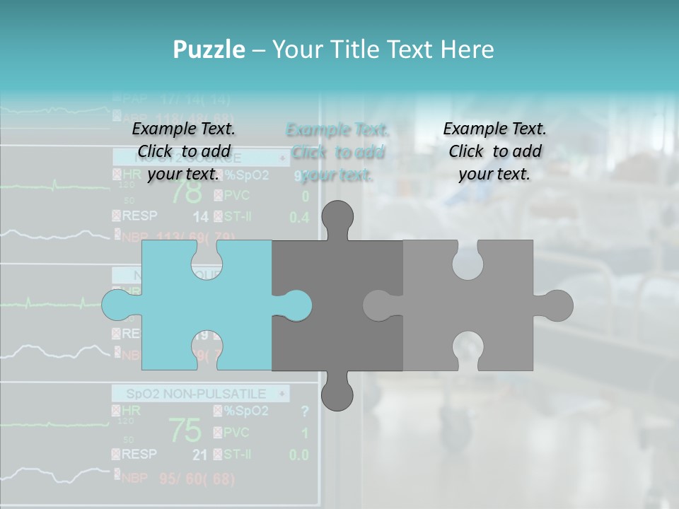 Young White Background Women PowerPoint Template