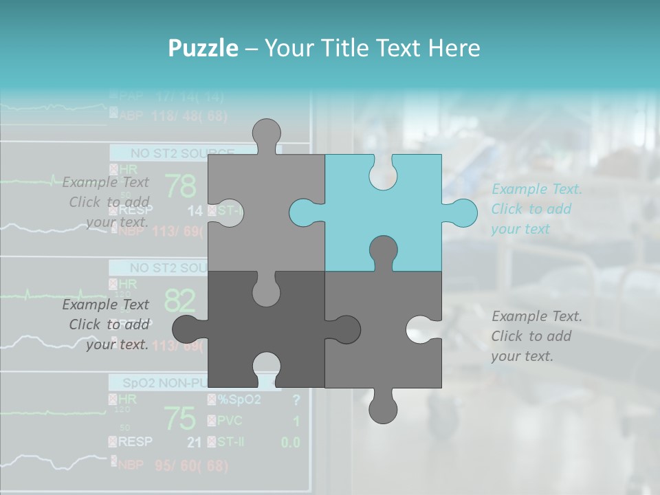 Young White Background Women PowerPoint Template