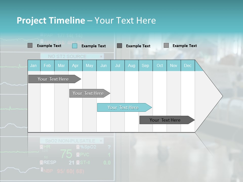Young White Background Women PowerPoint Template