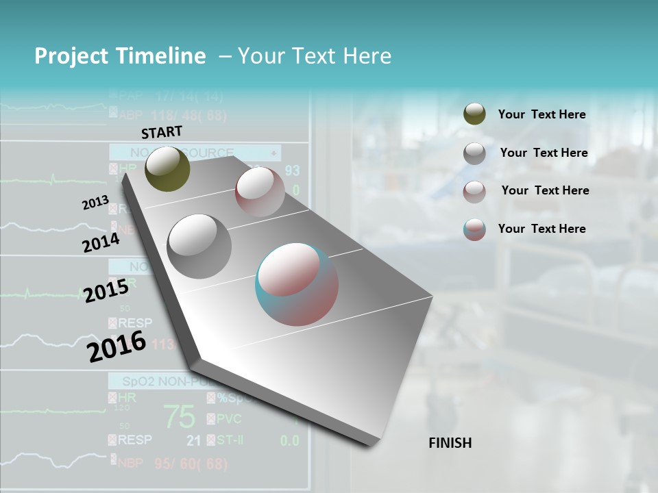 Young White Background Women PowerPoint Template