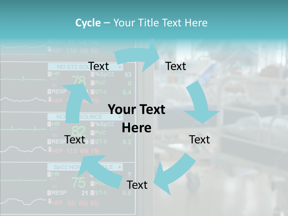 Young White Background Women PowerPoint Template