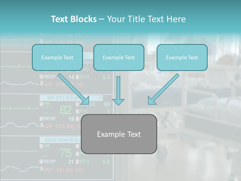 Young White Background Women PowerPoint Template
