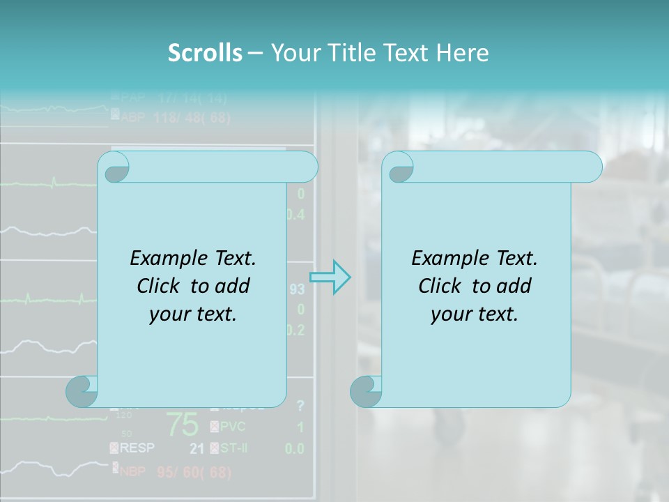Young White Background Women PowerPoint Template