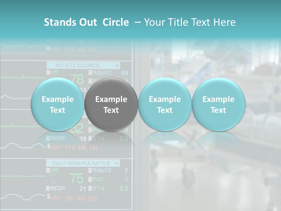 Young White Background Women PowerPoint Template