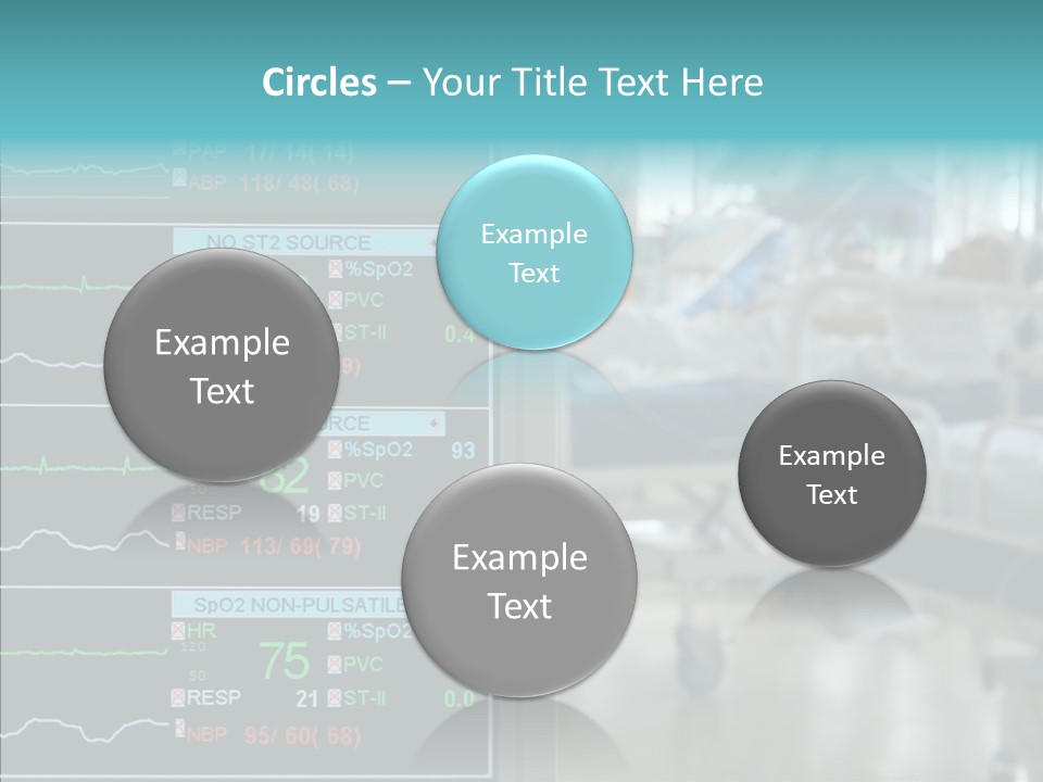 Young White Background Women PowerPoint Template