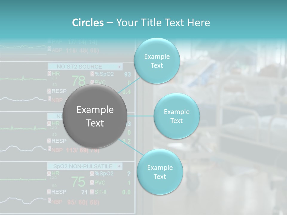 Young White Background Women PowerPoint Template