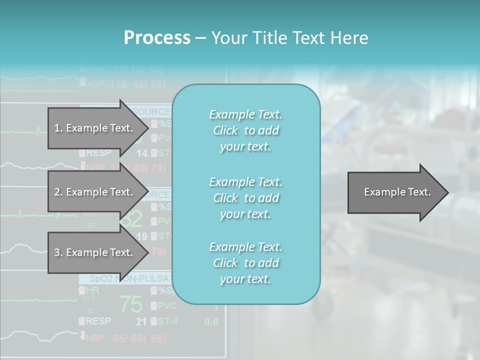 Young White Background Women PowerPoint Template
