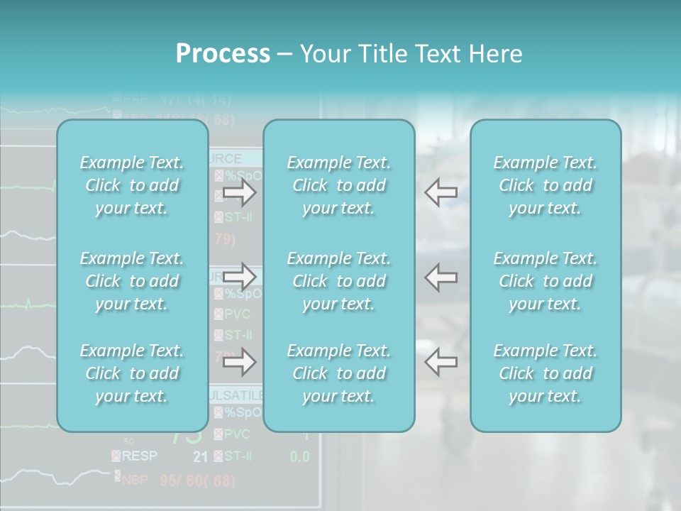 Young White Background Women PowerPoint Template