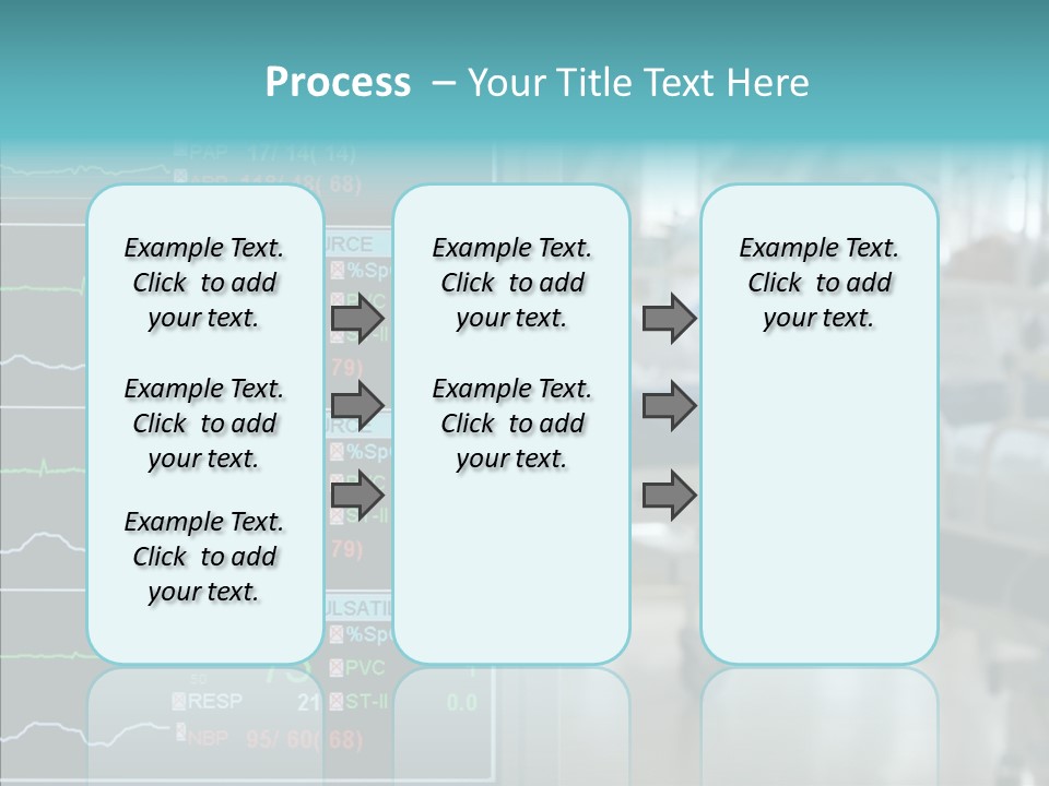 Young White Background Women PowerPoint Template