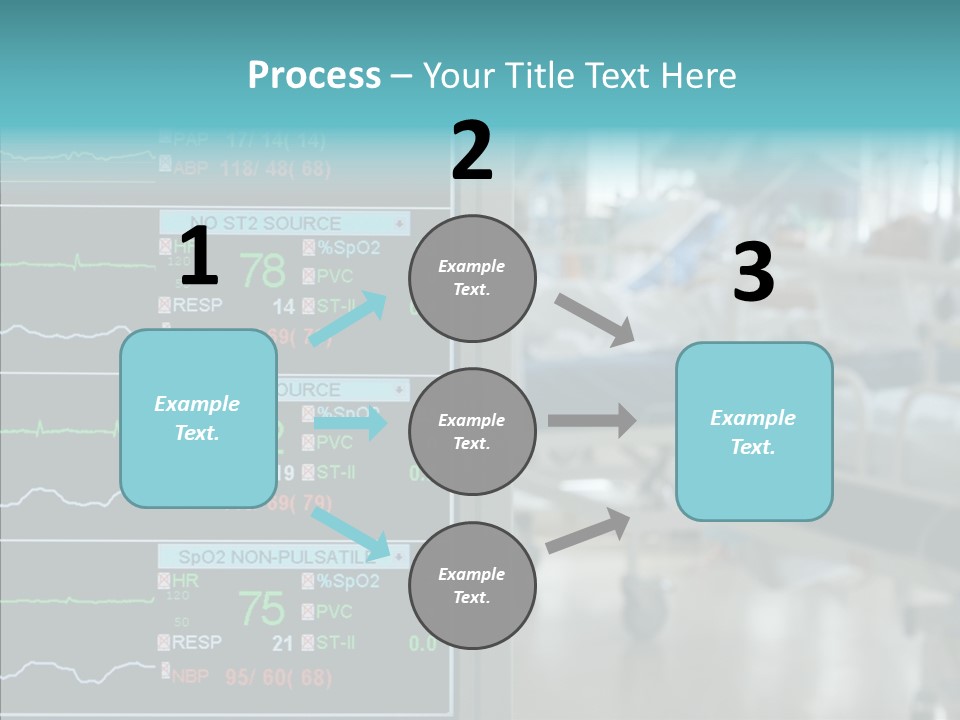 Young White Background Women PowerPoint Template