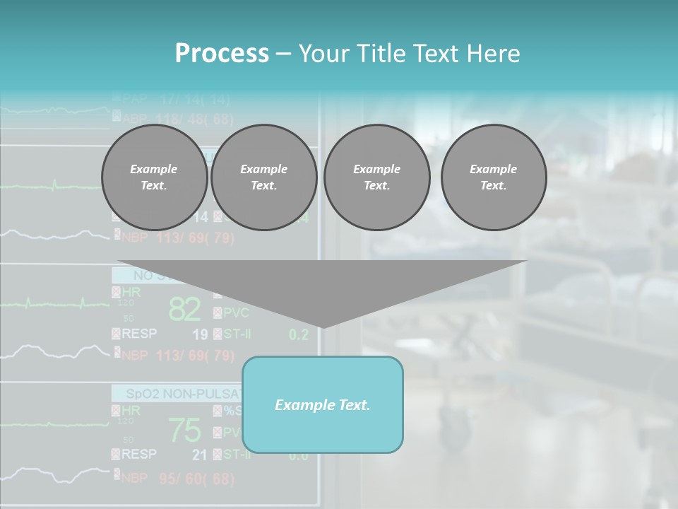 Young White Background Women PowerPoint Template