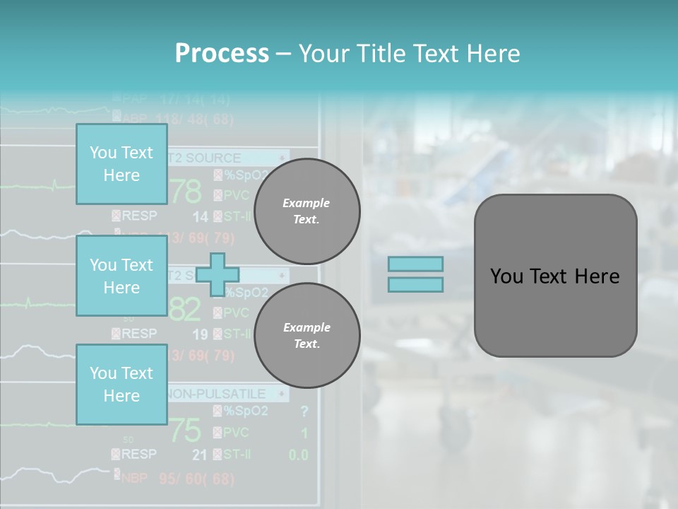 Young White Background Women PowerPoint Template